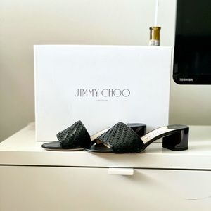 Jimmy Choo Black Sandals